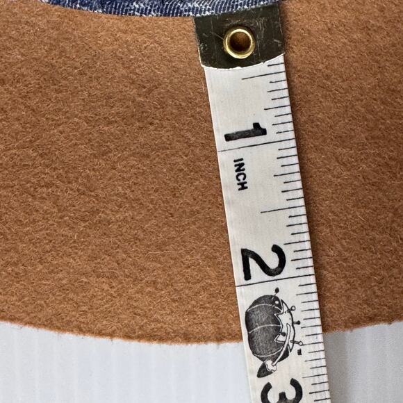 FREE PEOPLE Wool Fedora Hat Women's Boho Casual Hippie Festival Neutral Coastal - Picture 10 of 11